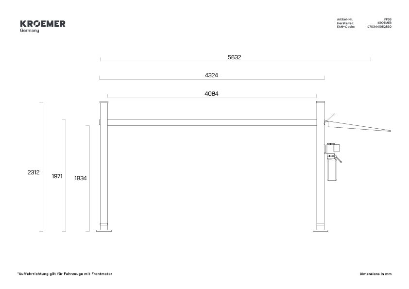 Kroemer FP36 column-type lift – view 12