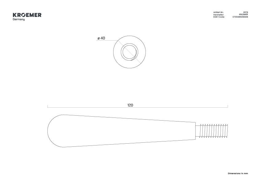 II378 - Technical drawing