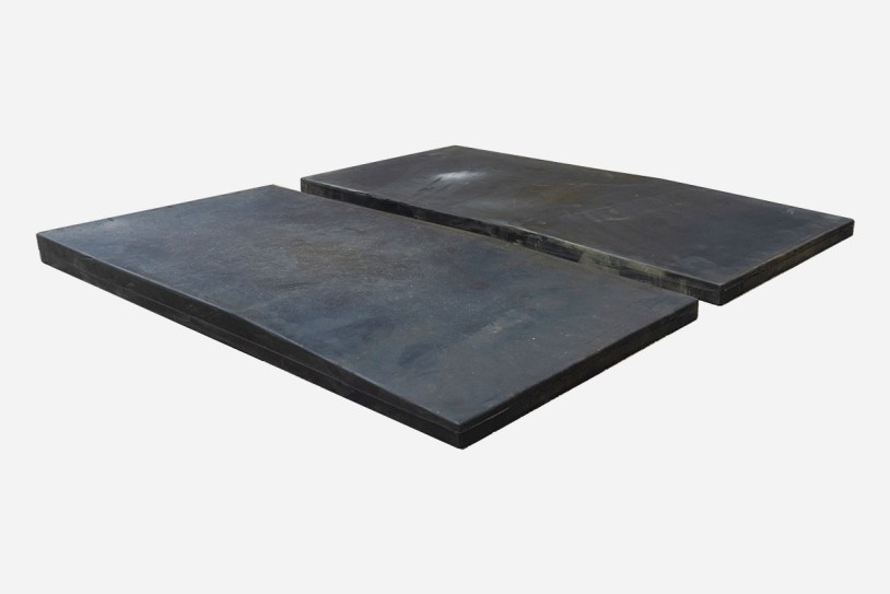 Figure 1: 2 Black Rubber Mats