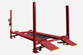FP24 4 Säulen Hebebühne Hauptbild Rot