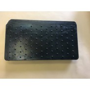 4x Flat Rubber Blocks Lifting Pads