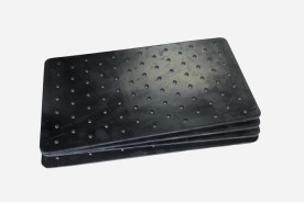 4 flat rubber lifting pads X163