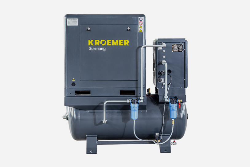 Kroemer DK10 500-litre compressor – view 1