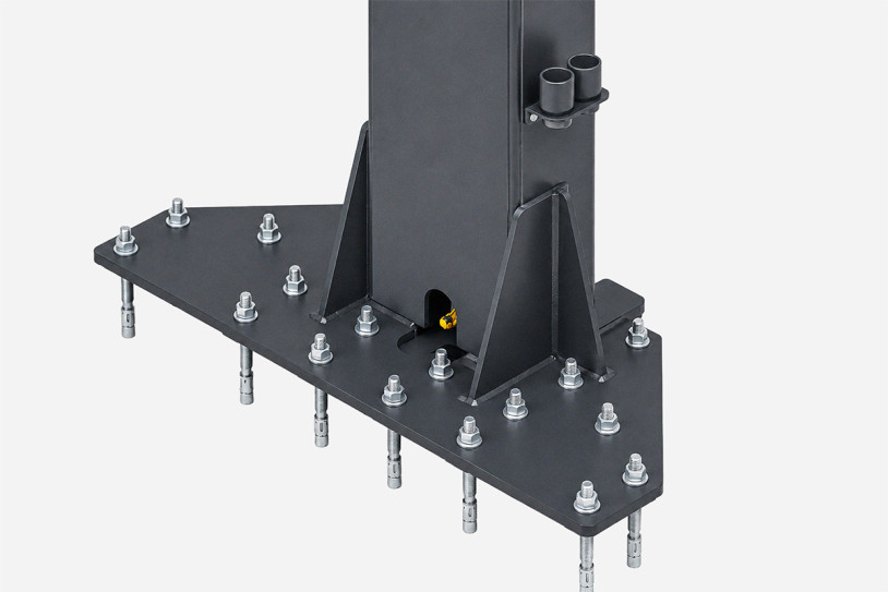 Reinforcement Plate TP006, View 1