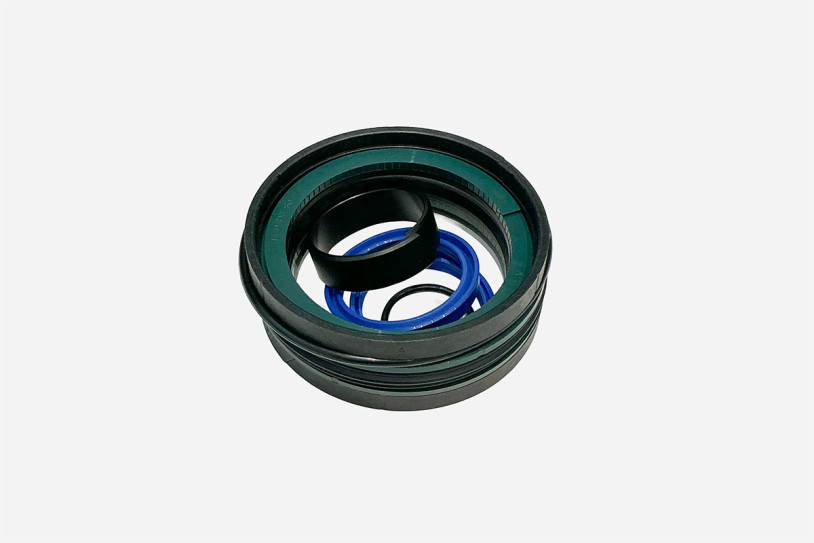 Seal ring set for auxiliary cylinder on double-scissor lift – View 1