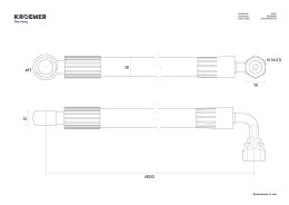 Hydraulic hose for the XX60 series XX571