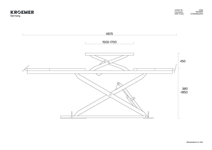 Kroemer XX84 loading lift – View 4