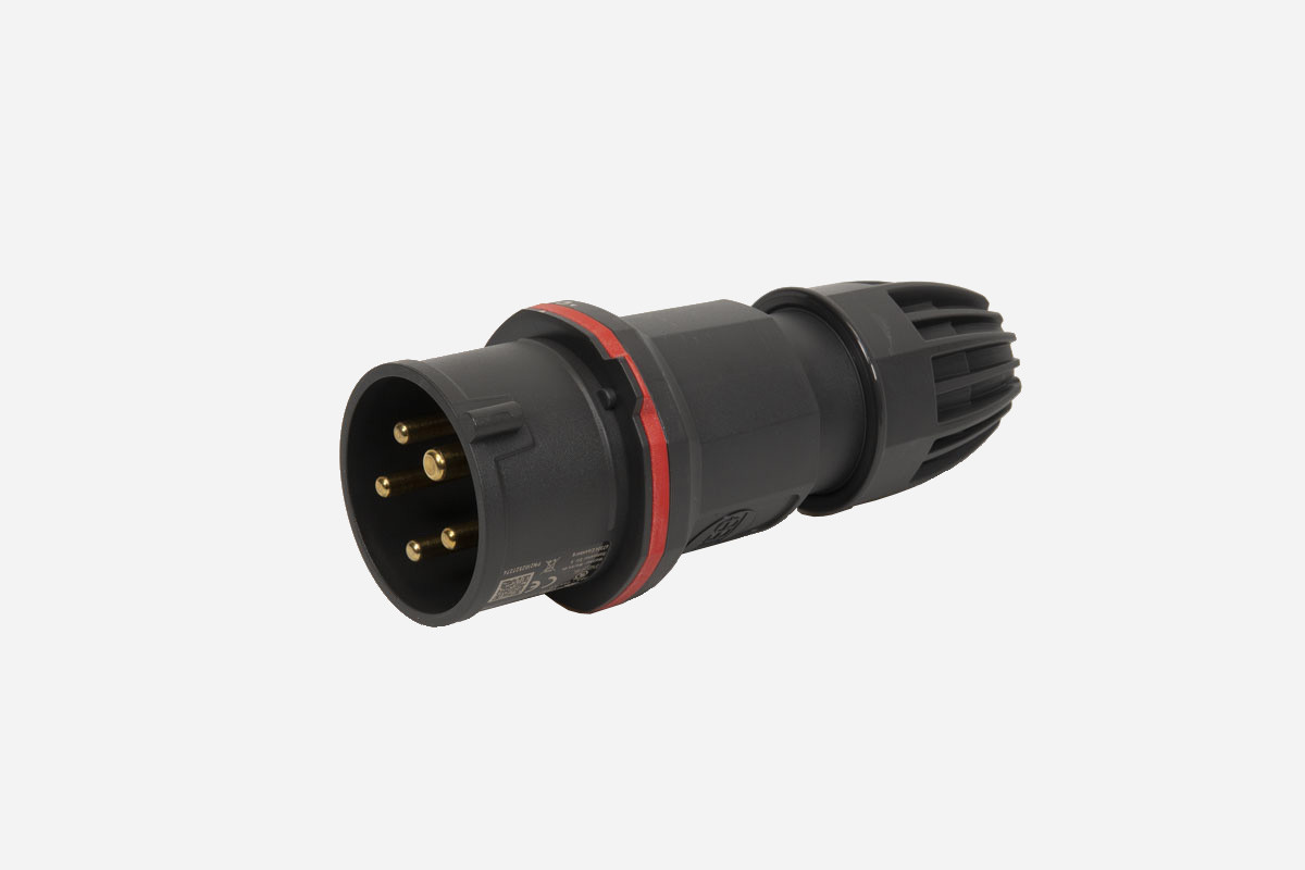 Abbildung: Stromstecker mit Phasenwender Abbildung: Stromstecker mit Phasenwender