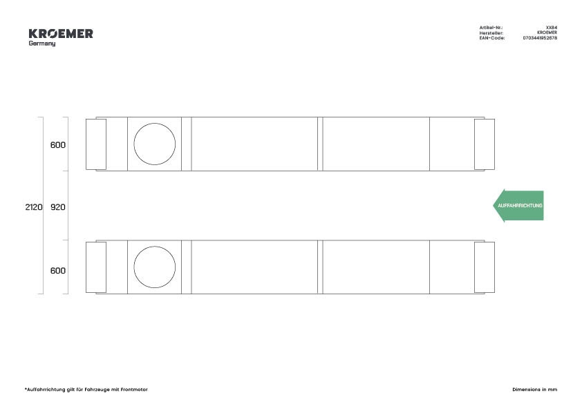 Kroemer XX84 loading lift – View 2