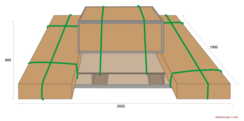 Packaging scissor lift X46