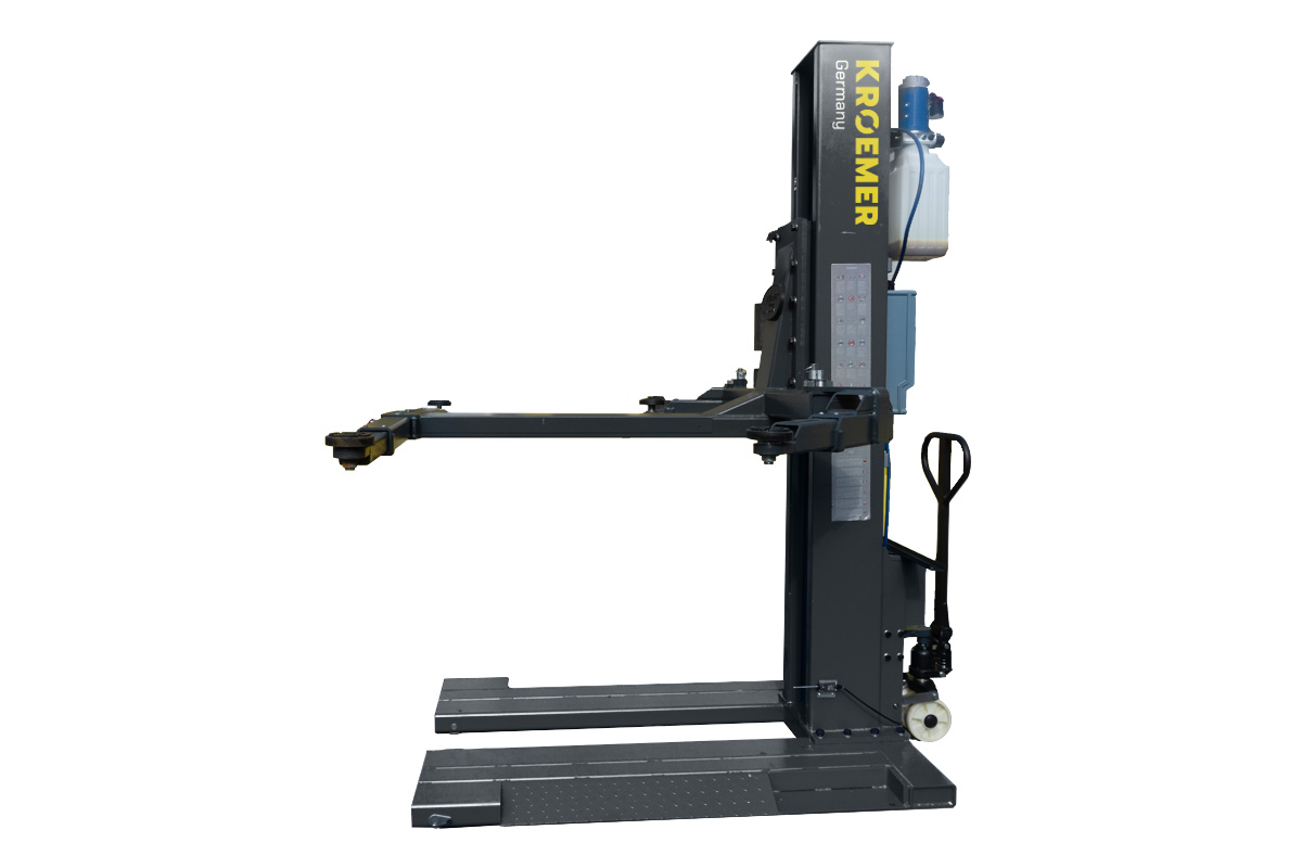 SP50 Wuppertal 1-Säulen Hebebühne - Bild2